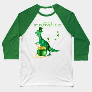 happy st. patty saurus Baseball T-Shirt